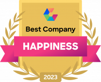 Comparably Award - 2023 happiness