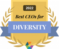 Comparably 2022 Best CEO for Diversity Award