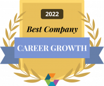 Comparably 2022 Best Company for Career Growth Award